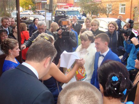 Свадьба в Зарайске 15 октября 2016 года