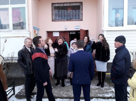 Свадьба в Егорьевске 12 января 2018 года