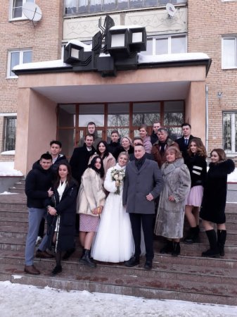 Свадьба в Егорьевске 20 февраля 2021 года